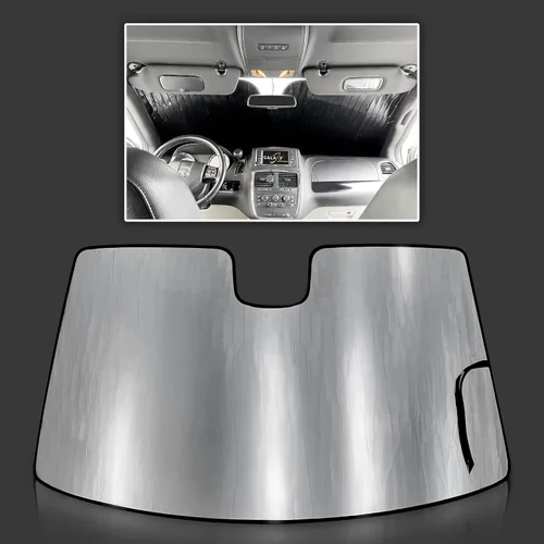 Vista 12 de Parasol para ventana lateral trasera de 2ª fila (2 piezas) para Dodge Grand Caravan 2011, 2012, 2013, 2014, 2015, 2016, 2017, 2018, 2019, 2020