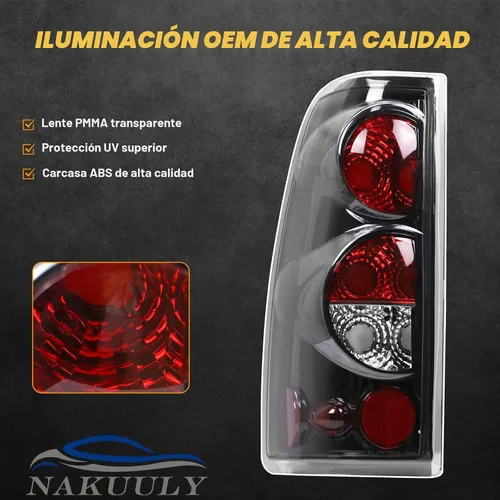 Vista 6 de Luces traseras para Chevy Silverado 1999-2006 1500 2500 3500 2007 Classic