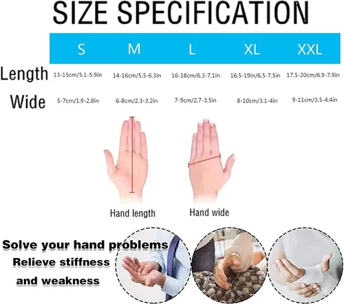 Vista 2 de Guantes de robot de rehabilitación para ambas manos, guantes de robot de rehabilitación de segunda generación con ambas manos, para pacientes