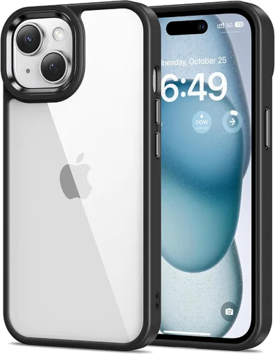 Vista 415 de HOOMIL Funda para iPhone 7 Plus/iPhone 8 Plus de 5.5 Pulgadas, sin amarillamiento, protección contra caídas, cubierta trasera dura transparente