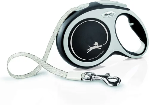 Vista 3 de Flexi Roll-Strap New Classic M Rope 5 M Azul para Dogsup a Max. 44.1 lbs, Multi