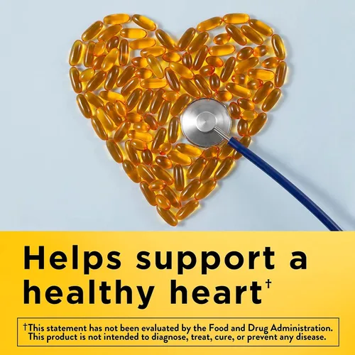 Vista 2 de Nature Made Aceite de pescado 1000 mg, Suplemento Omega 3 para la salud del corazón, 90Softgels,.