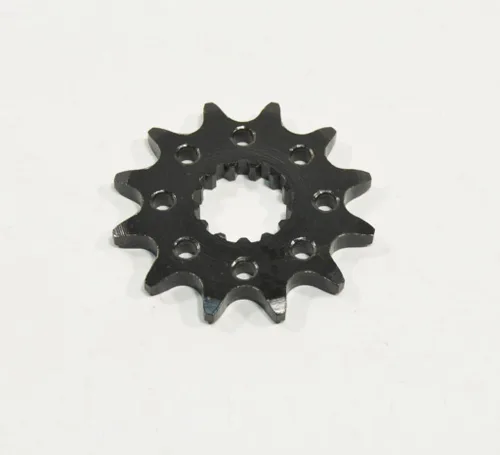 Vista 4 de 01-2003 compatible con Yamaha YFM660R Raptor 660 12 dientes delanteros y 40 dientes traseros piñón negro