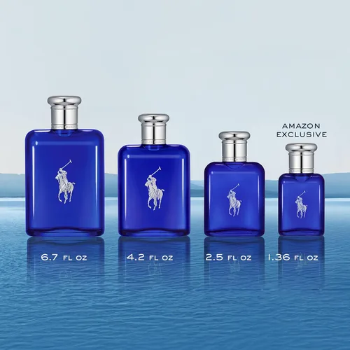 Vista 5 de Ralph Lauren - Polo Blue - Parfum - Colonia Hombre - Acuático y Fresco - Con Cítricos, Roble y Vetiver - Fragancia Intensa
