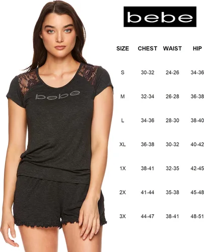 Vista 5 de bebe Conjunto de pijama para mujer - Conjunto de pijama corto de camisa y descanso