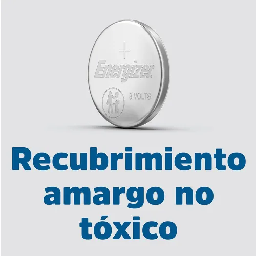 Vista 8 de Reloj energizador/baterías electrónicas, 3 voltios, 2032, 2 baterías (pila de botón de litio)