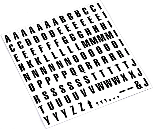 Vista 2 de MasterVision Letra magnética KT2220-1 cada una