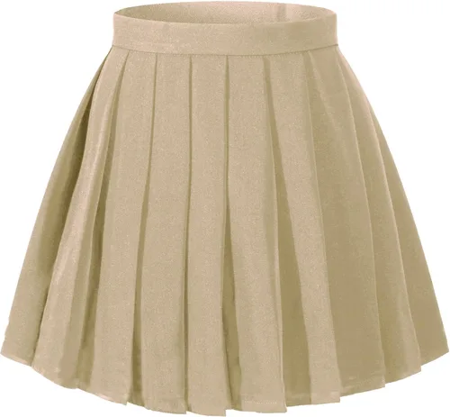 Vista 22 de Faldas plisadas a cuadros de cintura alta para mujeres y niñas, talla grande, uniforme escolar, mini disfraces de cosplay