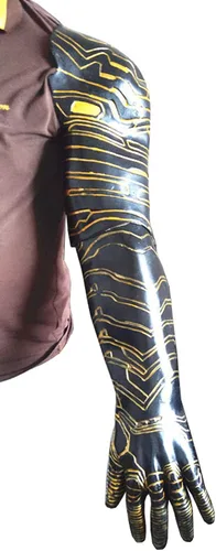 Vista 2 de Replica de armadura soldado W-soldado Bucky traje Cosplay