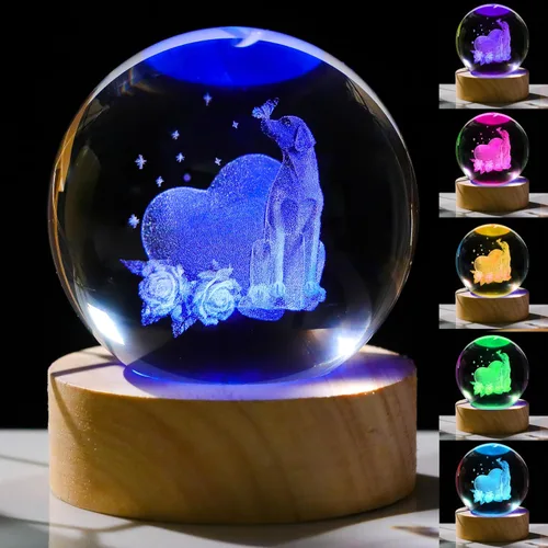 Vista 34 de Regalos de Tortuga Marina 3D para Mujeres, Bola de Cristal de 60mm - Figuras de Tortuga Marina Decoración de Vidrio Animales Figurina Decoración
