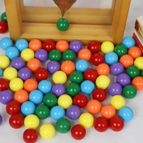 Vista 6 de Wahoo - Canicas de 0.551 in, 30 canicas de 0.55 pulgadas para juego de mesa Wahoo, incluye bolsa de almacenamiento y dados (0.55 pulgadas/0.551 in)