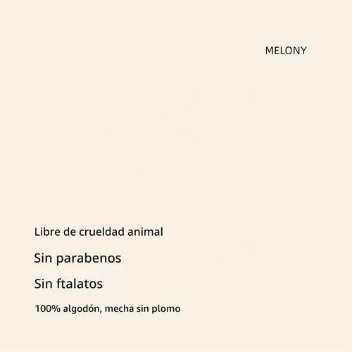 Vista 6 de MELONY Vela de aceite de masaje, hidratante, vela de aceite corporal, soja natural, 8.1 oz, vainilla ámbar
