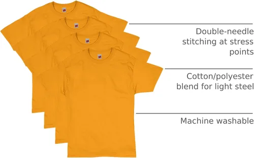 Vista 45 de Hanes Men's ComfortSoft Short Sleeve T-Shirt