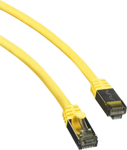 Vista 3 de Cable Ethernet Cat8 60CAT8-0.5-26RD Cat8 de 0.5 pies Serie Slim - Rojo 2GHz, 40G, S/FTP - Cable de conexión blindado 40Gbps 2000Mhz SFTP, cable