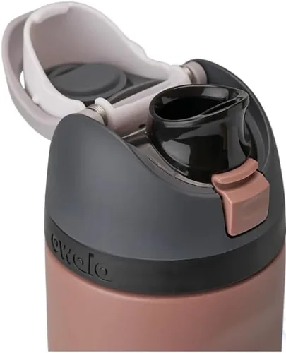 Vista 4 de Owala Freesip - Botella de agua de acero inoxidable, Bedrock, 24 onzas