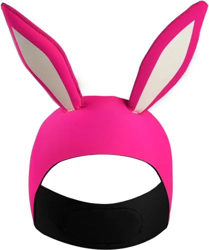 Vista 11 de Diadema de buceo con orejas de gato, diadema de natación para mujeres y niños, capucha de neopreno de 0.079 pulgadas (0.079 in), mantiene el agua