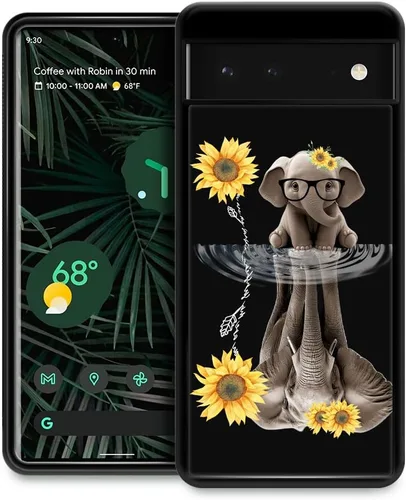 Vista 63 de CARLOCA Funda compatible con Google Pixel 6, diseño gráfico de moda a prueba de golpes, protección antiarañazos y caídas, Google Pixel 6 en blanco