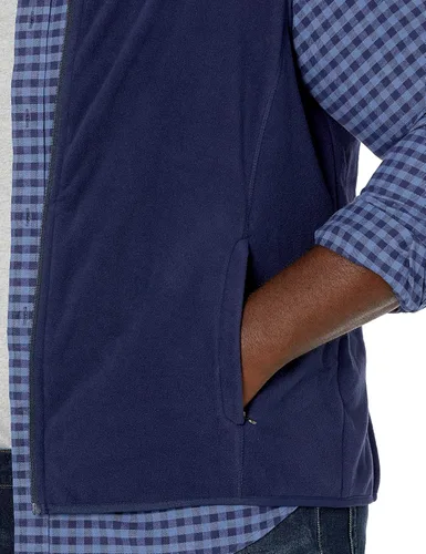 Vista 4 de Tienda Essentials Men's Full-Zip Polar Fleece Vest (Available in Big & Tall)