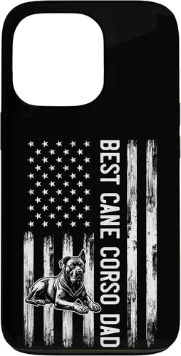 Vista 10 de Best Cane Corso Dad Patriotic Dog Lover Gift, Mastiff Case for iPhone 17