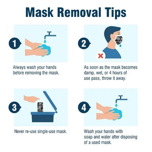 Vista 9 de WECARE Paquete de máscara facial de teñido anudado y bandana para adultos, envuelta individualmente