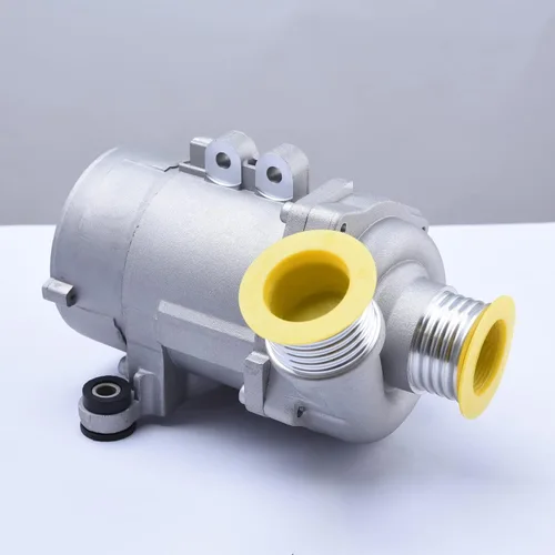 Vista 4 de Compatible con bomba de agua eléctrica del motor para BMW N52B25 N53B30 modelo de motor, reemplazo directo 11517586925, 11517546994, 11517545201