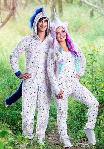 Vista 6 de Disfraz para mujer Magical Unicorn Multicolor
