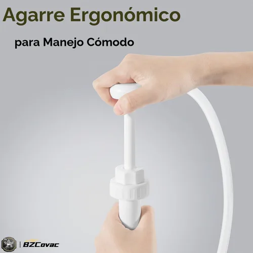 Vista 7 de Bomba de transferencia de aceite manual de 30 cc para botellas de galón y botellas de cuarto de galón de boca ancha - Transfiere aceite