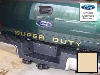 Vista 36 de 2008-2016 Insertos de letras para portón trasero (calcomanías delgadas) de reemplazo para Ford F250 F350 F450 Super Duty (2008-2016) Bandera
