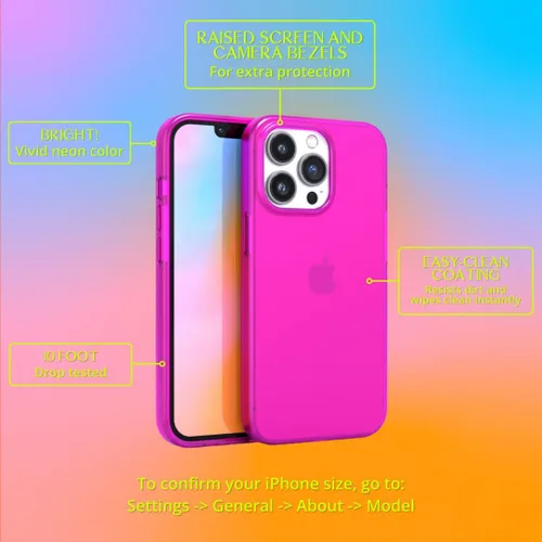 Vista 3 de FELONY CASE - Funda protectora transparente para iPhone 12/iPhone 12 Pro, TPU y policarbonato que absorbe los golpes - A prueba de grietas con un