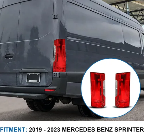 Vista 5 de Conjunto de luz trasera compatible con Mercedes Benz Sprinter 2019-2023 2019 2020 2021 2022 2023 (derecha e izquierda)