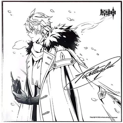 Vista 8 de Sunsyea Genshin Impact Official Merch Genshin miHoYo Original Authentic Illustration Collection Set Vol1