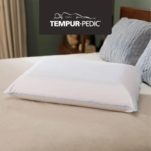 Vista 17 de Tempur-Pedic TEMPUR-Cloud - Almohada de enfriamiento dual, tamaño King (Paquete de 1), blanca