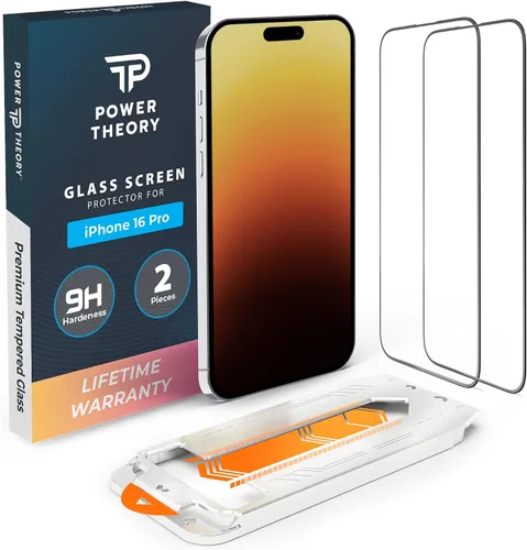 Vista 17 de Power Theory Protector de pantalla para iPhone 14 Pro Max, pantalla de vidrio templado de alta calidad para una máxima protección en tu iPhone 14