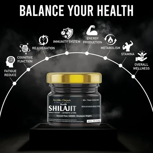Vista 8 de Resina Shilajit del Himalaya (20 gm) de potencia máxima, Shilajit puro probado en laboratorio para hombres y mujeres, más de 85 minerales traza