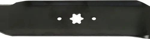 Vista 5 de USA Mower Blades 6 MTD610SBP Elevador alto estándar para MTD Bolens Troy-Bilt Massey Ferguson 942-0610 742-0610 Longitud 19-5/16 pulgadas. Ancho 3