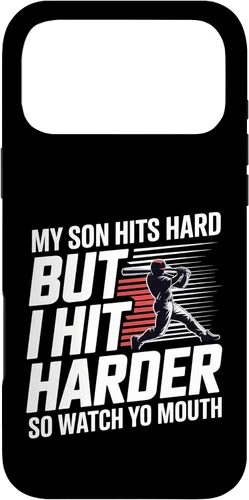 Vista 22 de My Son Hits Hard But I Hit Harder So Watch Yo Mouth - Case for iPhone 17
