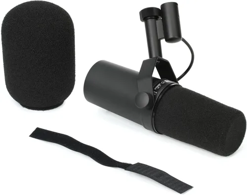 Vista 2 de Kit de Micrófono Dinámico Shure SM7B con Brazo de Pluma y Auriculares