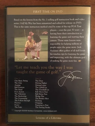 Vista 2 de Jack Nicklaus Golf My Way - DVD