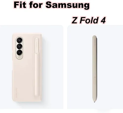 Vista 6 de Galaxy Z Fold 4 S Pen - Repuesto para Samsung Galaxy Z Fold 4 5G Fold Edition S Pen Fold 4 + puntas/puntas y pinzas (beige) EF- FF92PCBEGUS