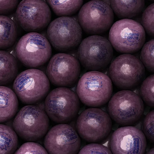 Vista 10 de Bolas de chicle para máquina de chicles de 1 pulgada, 1.7 libras, 96 bolas de goma de mascar de plátano para niños