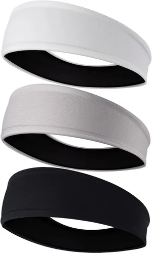 Vista 10 de EasYoung Diademas para hombre que absorben el sudor, diademas deportivas para hombre para correr o fitness, antideslizantes, transpirables