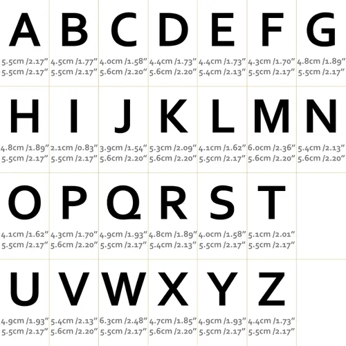 Vista 2 de 4 parches de letras de felpilla negra, parches de letras termo-adhesivas de 2.2", parches de letras de felpilla para ropa (S)