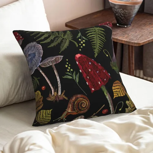 Vista 6 de Fundas de almohada de sol y luna de 18 x 18 pulgadas, suaves, bohemias, exóticas, color negro y blanco, fundas de almohada para sofá, silla Color: 14
