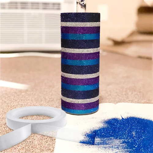 Vista 6 de Cinta de doble cara para artes, manualidades, fotografía, álbumes de recortes, lágrima a mano, respaldo de papel (8 rollos) de 0.236 in de ancho