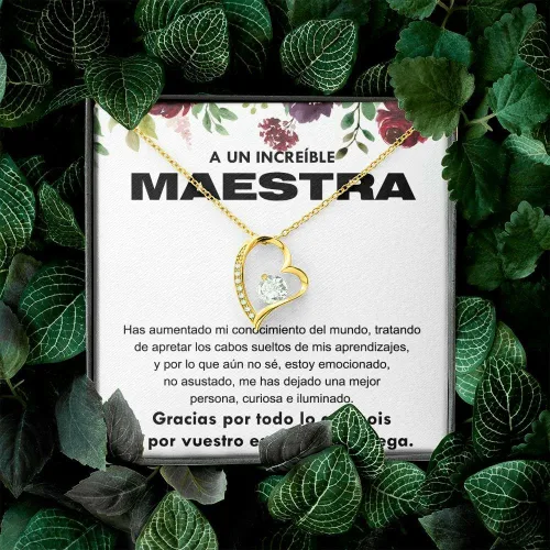 Vista 4 de Regalo Para Maestra De Agradecimiento - Regalos Para Maestras, Collar De Cruz Para Mujer, Regalos Para Graduación De Mujer 2023, Collar Para Hombre