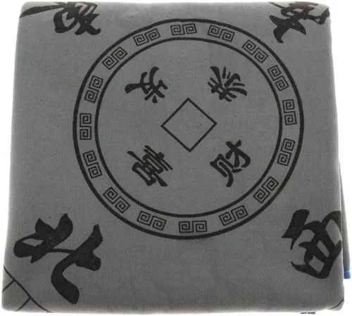 Vista 3 de LoveinDIY Silence Mahjong Mat Paigow Juego de cartas cubierta antideslizante