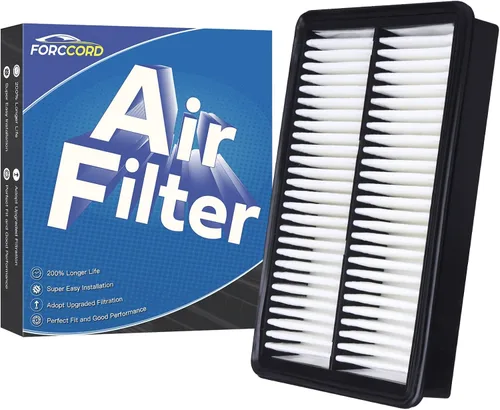 Vista 32 de Filtro de aire de motor CA12404 se adapta a 19-26 Chevrolet Silverado 1500/GMC Sierra 1500 21 22 23 24 25 26 Tahoe/Suburban/GMC Yukon Filtro de aire