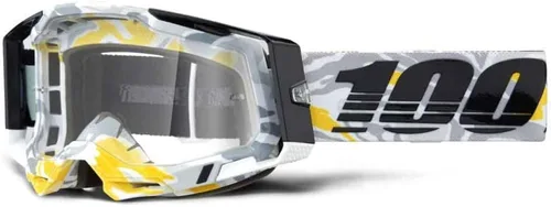 Vista 2 de 100% Unisex Adult Racecraft 2 Korb Goggles Korb - Lente transparente