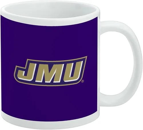 Vista 499 de Taza de cerámica con el logotipo principal de la Universidad Rider, taza de regalo novedosa para café, té y bebidas calientes, 11oz, blanca