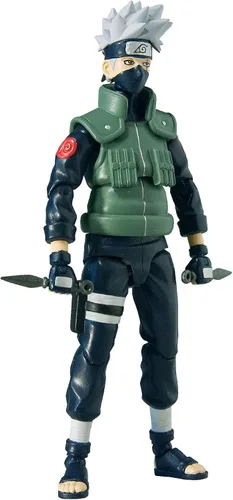 Vista 3 de Toynami Naruto Shippuden Figura de acción 3.9 in Kakashi Serie 1
